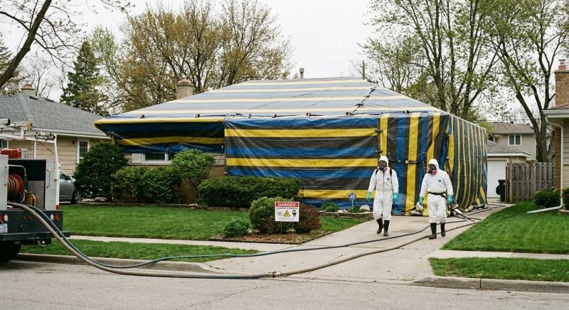 Termite Tenting in Naperville, IL